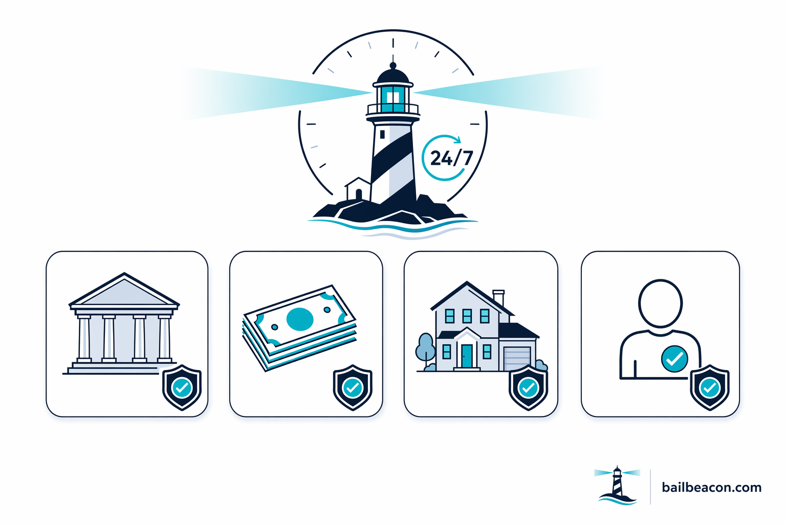 Illustration for Types of bail bonds